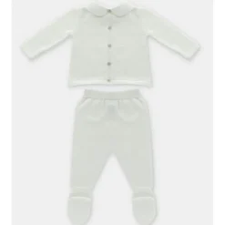 Martin Aranda - Take Me Home Set Sweater & Leggings Knit Albi, White