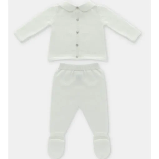 Martin Aranda - Take Me Home Set Sweater & Leggings Knit Albi, White