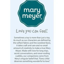 Mary Meyer - brinquedo macio de coelhinho rosa