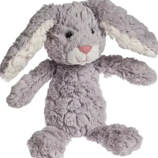 Mary Meyer - brinquedo macio de pelúcia de massa de vidraceiro, 11 polegadas, coelhinho sombra cinza