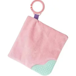Mary Meyer - Brinquedo mordedor Sweet Soothie Crinkle com papel para bebê e Squeaker, sorvete granulado