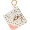 Mary Meyer - Brinquedo para mordedor Sweet Soothie Crinkle com papel para bebê e Squeaker, café com leite