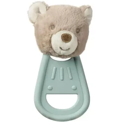 Mary Meyer - Brinquedos de dentição Simplesmente mordedor de silicone com brinquedo macio, 6 polegadas, urso
