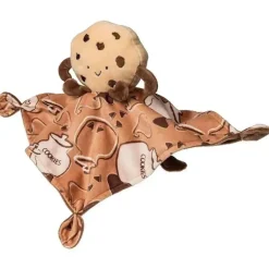 Mary Meyer - Cobertor de segurança Sweet Soothie Lovey, biscoito com gotas de chocolate