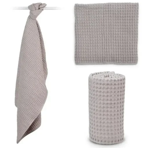 Mary Meyer - Lulujo Waffle Blanket, Sand