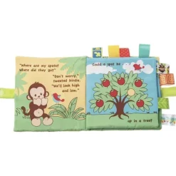 Mary Meyer Taggies Dazzle Dots Monkey Soft Book