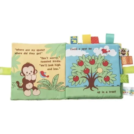 Mary Meyer Taggies Dazzle Dots Monkey Soft Book