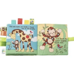 Mary Meyer Taggies Dazzle Dots Monkey Soft Book