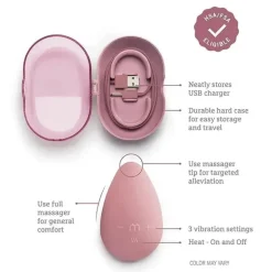 Massageador de lactação Munchkin - Milkmakers Warm Touch Heat &amp; Vibration