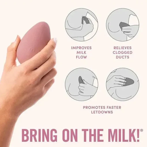 Massageador de lactação Munchkin - Milkmakers Warm Touch Heat &amp; Vibration
