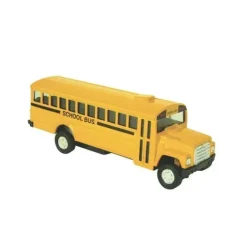 Master Toys - 5 ônibus escolar amarelo
