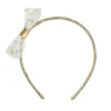 Mastoys - Acessórios para cabelo Tiara Laço Dourado, Minnie