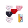 Mastoys - Pacote de calcinhas de jersey simples de 5 peças da Minnie