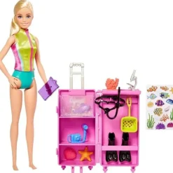 Mattel - Barbie Bióloga Marinha Playset