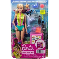 Mattel - Barbie Bióloga Marinha Playset