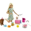Mattel - Barbie Blonde Feature Pet - Brinquedo infantil