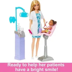 Mattel - Barbie Carreira Dentista, Loira