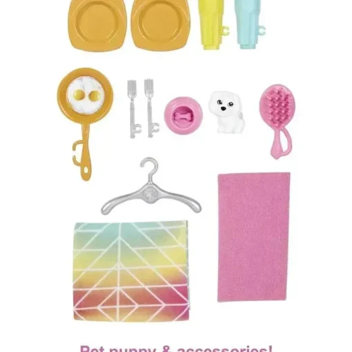Mattel - Barbie CASA MOBILIADA PLAYSET