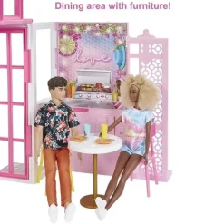 Mattel - Barbie CASA MOBILIADA PLAYSET
