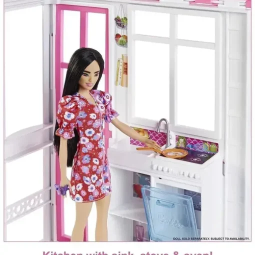 Mattel - Barbie CASA MOBILIADA PLAYSET