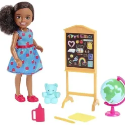 Mattel - Barbie Chelsea Morena Boneca Professora
