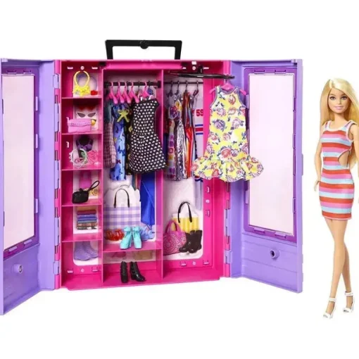 Mattel - Barbie Fashionistas Ultimate Closet com roupas da Barbie