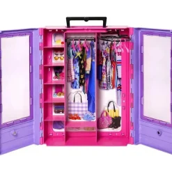 Mattel - Barbie Fashionistas Ultimate Closet com roupas da Barbie