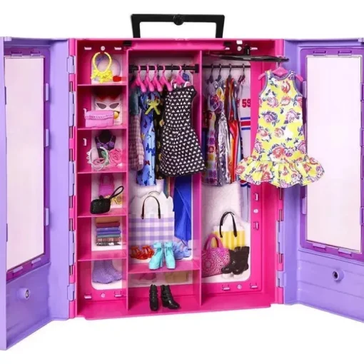 Mattel - Barbie Fashionistas Ultimate Closet com roupas da Barbie