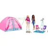Mattel - Barbie Let's Go Camping Playset com bonecas Brooklyn e Malibu