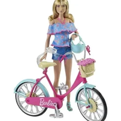 Mattel - Bicicleta Barbie com Cesta de Flores