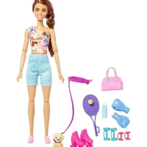 Mattel - Boneca Barbie Bem-Estar, Treino