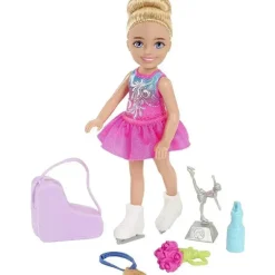 Mattel - Boneca Barbie Chelsea Loira Patinadora no Gelo