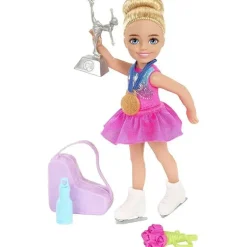 Mattel - Boneca Barbie Chelsea Loira Patinadora no Gelo