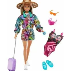 Mattel - Boneca Barbie de Viagem de Verão