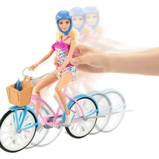 Mattel - Boneca Barbie e Bicicleta