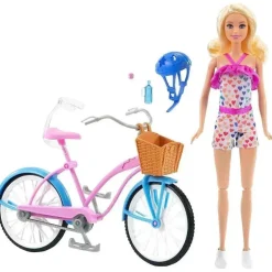 Mattel - Boneca Barbie e Bicicleta