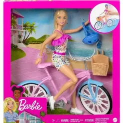 Mattel - Boneca Barbie e Bicicleta