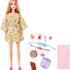 Mattel - Boneca Barbie Wellness, Dia de Spa