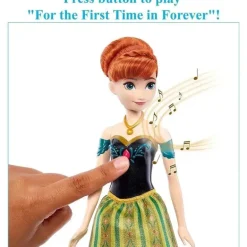 Mattel - Boneca Cantora Disney Frozen, Anna