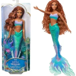 Mattel - Boneca Disney Scallop Hero, Pequena Sereia