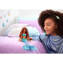 Mattel - Boneca Disney Scallop Hero, Pequena Sereia