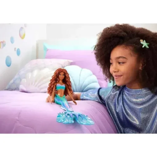 Mattel - Boneca Disney Scallop Hero, Pequena Sereia