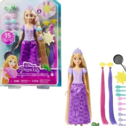 Mattel - cabelo de conto de fadas da princesa Disney, Rapunzel