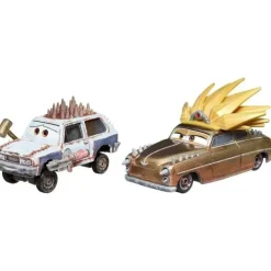 Mattel - Carros Personagem Carros, Jeremy + Chieftess-Jefe