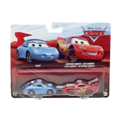 Mattel - Carros Personagem Carros, Sally + Lightning Mcqueen