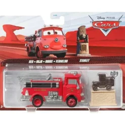 Mattel - Carros Personagens Carros, Vermelho + Stanley