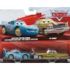 Mattel - Cars Character Cars Bling Lightning Mcqueen + Tex Dinoco