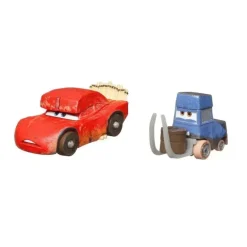 Mattel - Cars Character Cars Cave, Lightning Mc Queen + Pitstoposaurus