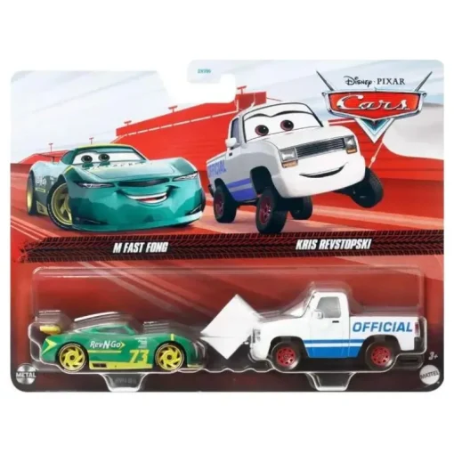 Mattel - Cars Character Cars M Fast Fong + Kris Revstopski