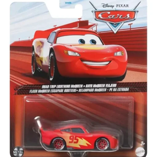 Mattel - Cars Character Cars Road Trip Lightning Mc Queen